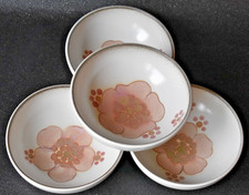 4 Denby Pottery Gypsy Cereal Bowls 14.7cm Diameter