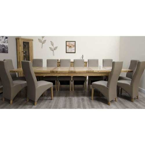 Solid oak 240cm extending - solid,