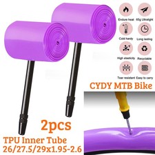 2PCS Bike Inner Tubes TPU Bike Interior Tire Tube for Road MTB Mountain Bike Kit