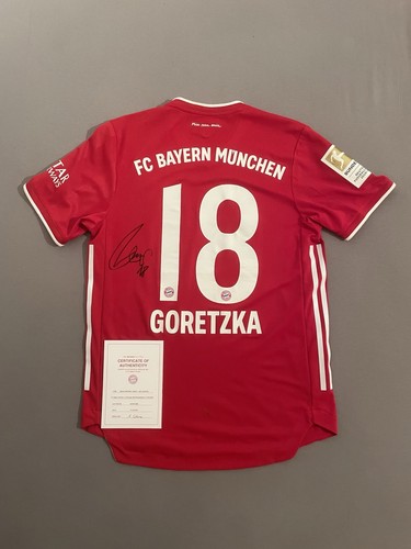 Matchworn signed leon goretzka - signed,