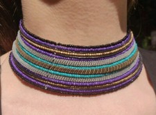 Fine Beaded Torque Collar