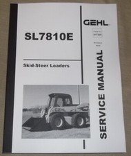 Gehl sl7810e skid steer - skid,