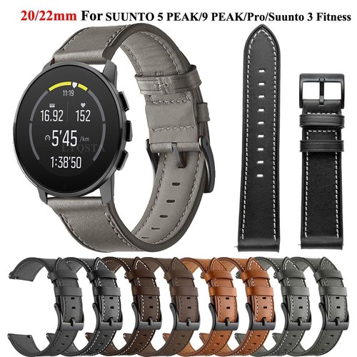 Leather strap band suunto - band, 5