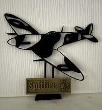 RAF Spitfire WW2 Silhouette