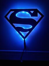 Superman logo night light