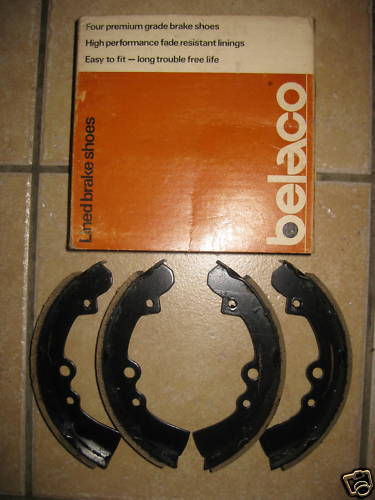 Front brake shoes fits - brake,