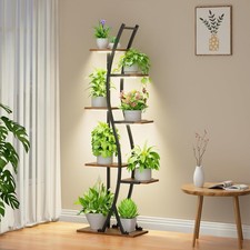 Tiered Plant Stand 7 Shelves for Indoor Plants Display Balcony Decor 62"