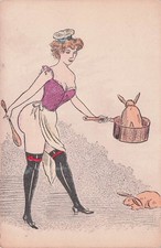 Vintage Postcard - Risqué