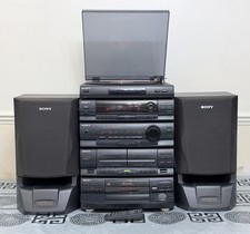 Sony Lbt-n355 High End Compact Hifi System + Speakers + Turntable