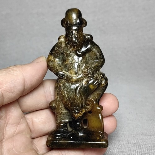 Chinese jade carved - 3.8",