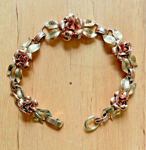 Vintage krementz yellow rose - vintage,