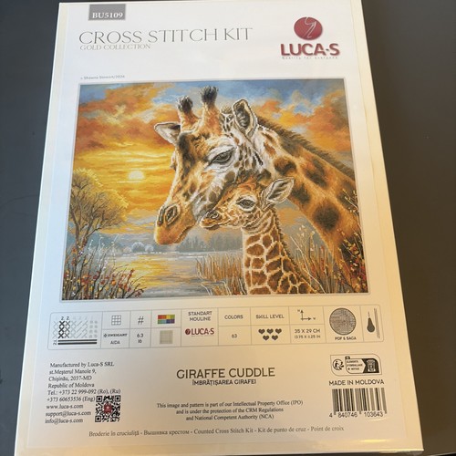 Luca cross stitch kit bu5109 - stitch,