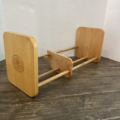 Wood book stand holder dvd - wood,