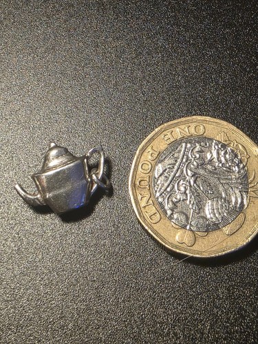 Vintage sterling silver teapot - vintage,
