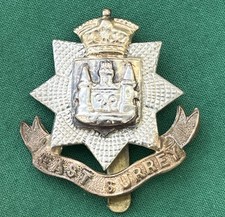 WW1 The East Surrey Regiment (QVC) Genuine British Army Military Cap Badge