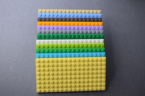 Lego 3865 base plate 8x16 - lego,