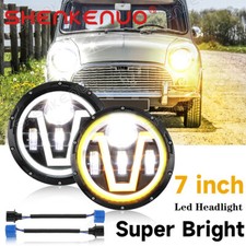 7'' Round Black DOT LED