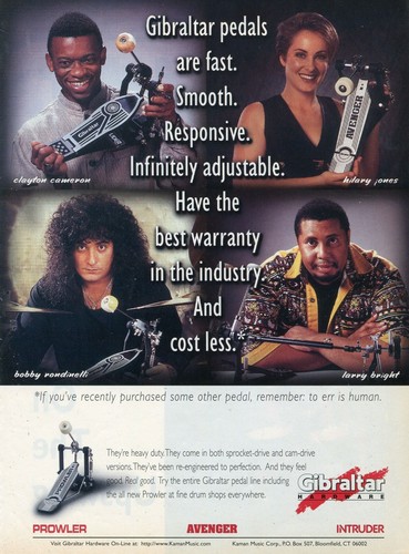 1996 print gibraltar drum - ad,