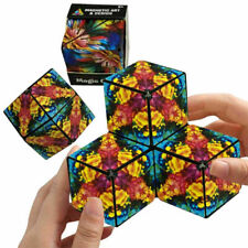 3D-Shashibo Shape Shifting Box Anti-stress Hand Flip Magic Cube Puzzle Toys Gift