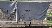 6’3 horseware rambo dry rug Professionally Repaired &Washed  Rusty Buckles 6ft 3