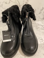 Ladies Ankle Boots with Fur