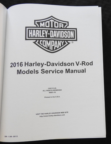 2016 harley davidson rod - davidson, "v-rod"