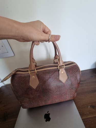 Etro paisley boston - paisley, bag