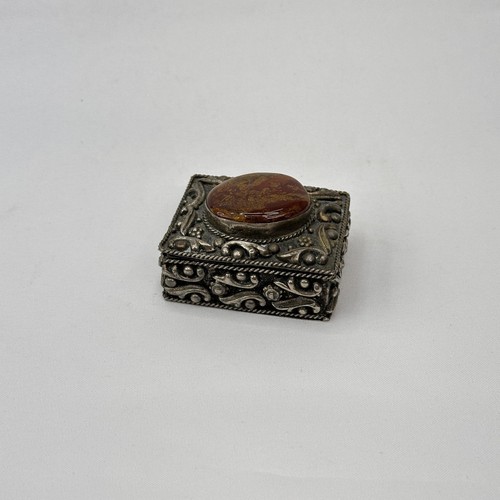 Vintage silver metal - vintage, trinket