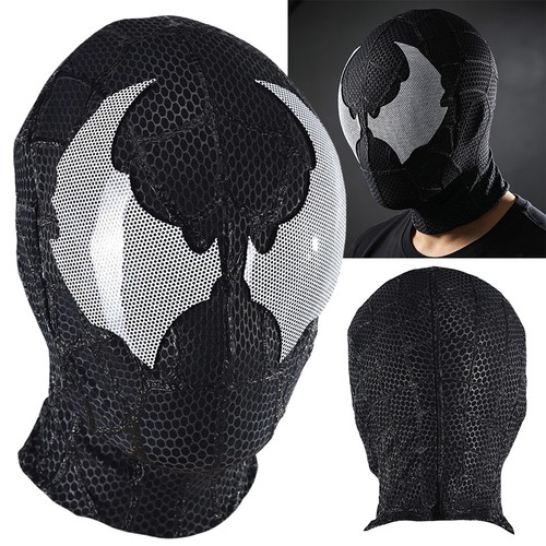 Black venom spider man - venom, mask