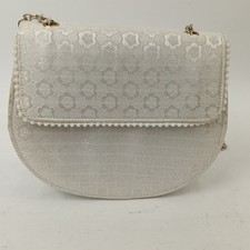  Ruby Shoes Ivory Bag Chain Strap Women's Special Occasion Shoulderbag -Preloved