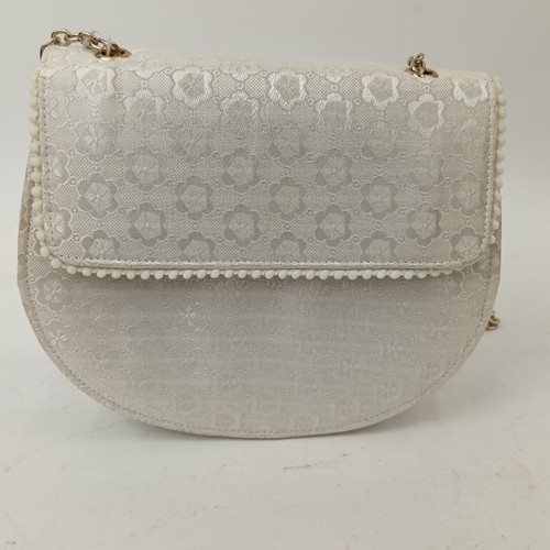 Ruby shoes ivory bag - ivory, chain