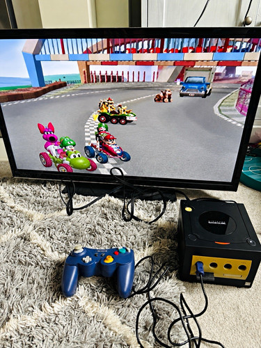 Nintendo gamecube black pal - nintendo,