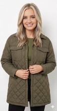 Diamond Padded Quilted Jacket