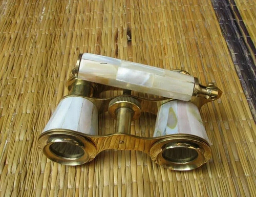 Vintage brass opera - opera, glasses