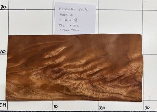 Mahogany swirl figured wood - figured,