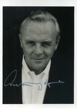 ANTHONY HOPKINS Signed