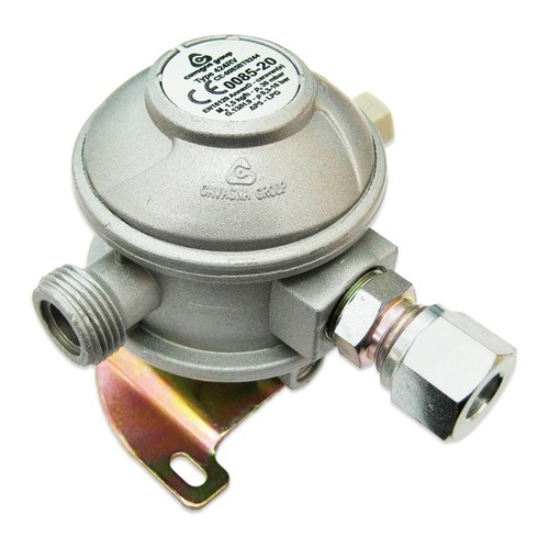 Bulkhead gas regulator 30mbar - regulator,