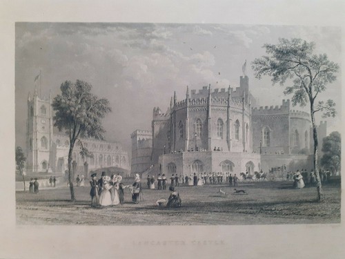 Print engraving lancaster - engraving,