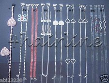 Diamante Bra Crystal Straps Various Designs Buy one get one free