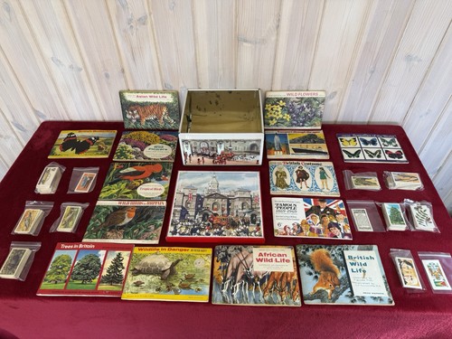 Tea card albums - tea, some