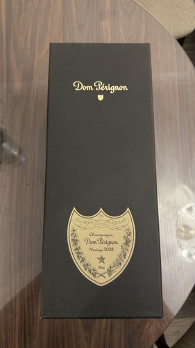 Dom perignon champagne - dom, empty
