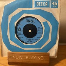 DAVID BOWIE-THE LONDON BOYS 7" DECCA F 13579 Plastic moulded label SCARCE MISPRS