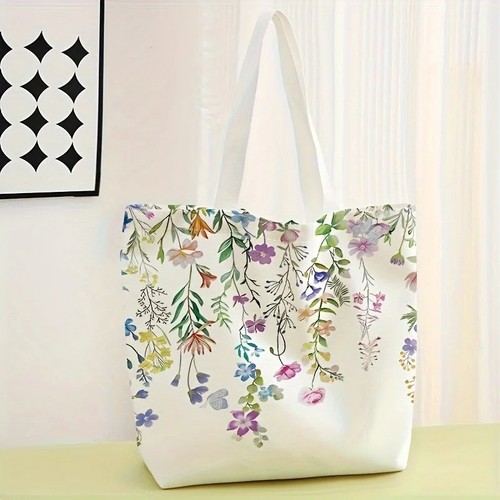 Flower print canvas - flower,