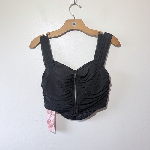 Shein mod black ruched - mod,