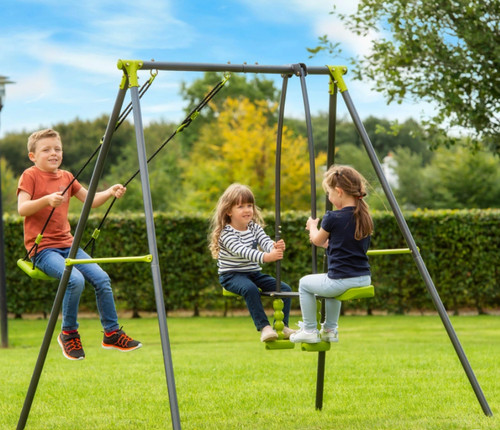 Kids swing and seesaw set - swing,