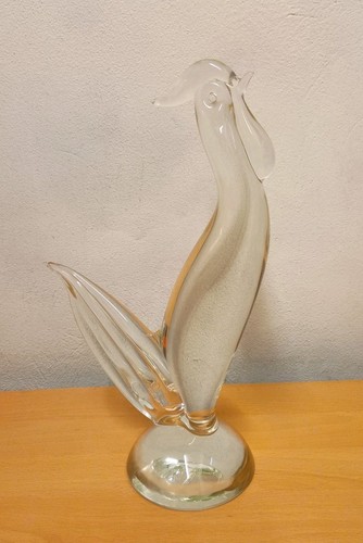 Mid century clear murano glass - mid-century,