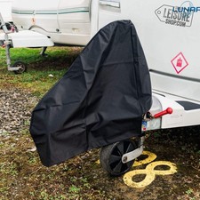 Caravan tow hitch cover