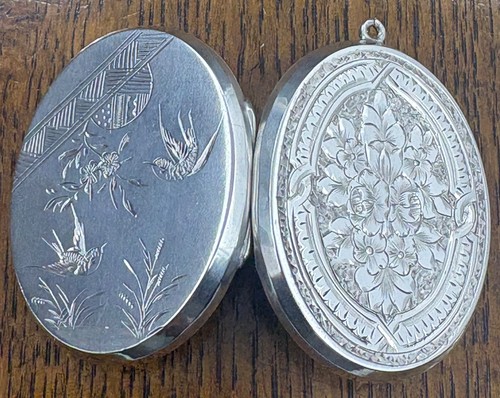 Victorian silver finely