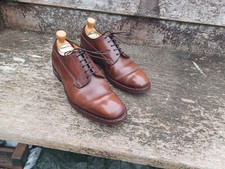 CHURCH’S VELDTSCHOEN DERBY SHOES BROWN LEATHER UK8.5 MENS VERY GOOD COND RARE