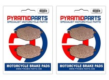 Front & Rear Brake Pads for Yamaha TDR 80 1989